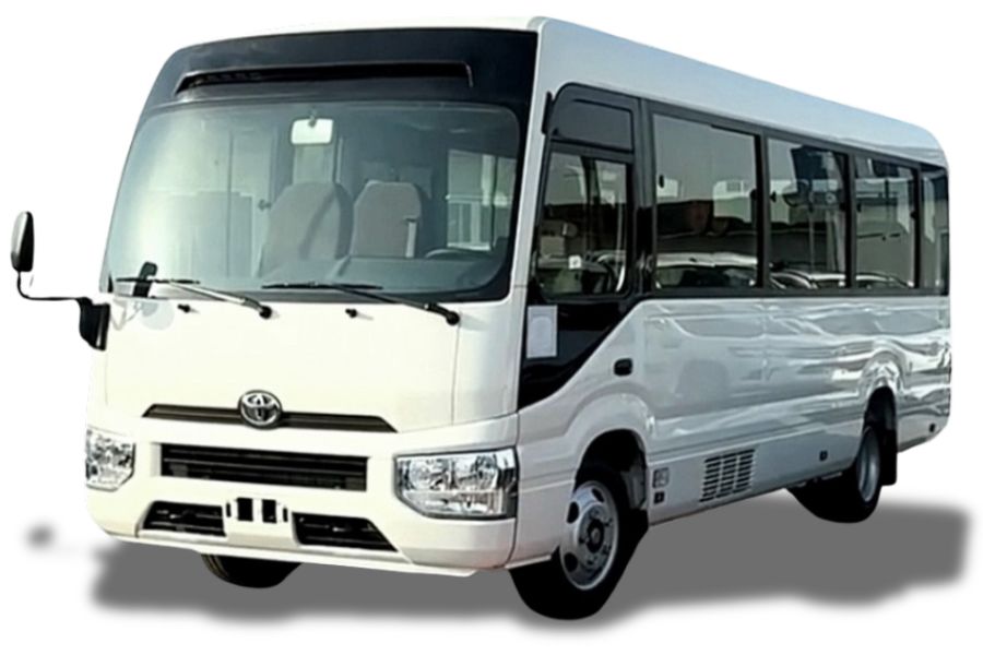 Toyota Coaster - Pokhara Airport